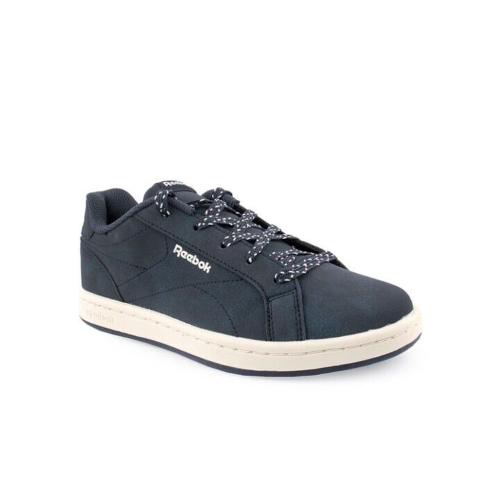 Reebok Kids Black Sneakers with Cream Sole
